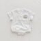 Summer Baby Cartoon Bear Crawling Bodysuit One Piece