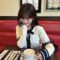 Sweet Japanese Patchwork Lace-Up Knitted Cardigan
