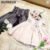 Sweet Lolita Heart Plaid Strap Skirt