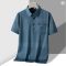 TFETTERS 2025 Summer Polo Shirt Men Real Pocket