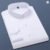 TFETTERS Autumn Long Sleeve White Stand Collar Shirt