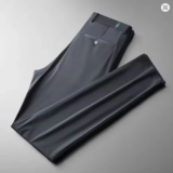TFETTERS Ice Silk Men Casual Pants 2025 Summer