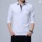 TFETTERS Long T-Shirt Men Turn-Down Stripe Designer