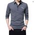 TFETTERS Autumn Long Sleeve White Stand Collar Shirt