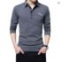 TFETTERS Autumn Long Sleeve White Stand Collar Shirt