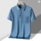 TFETTERS Men’s Anti-Wrinkle Polo with Pocket Design