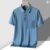 TFETTERS Men’s Anti-Wrinkle Polo with Pocket Design