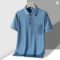 TFETTERS Men’s Anti-Wrinkle Polo with Pocket Design