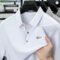 TFETTERS Mulberry Silk Summer T-shirt Men Anti Wrinkle