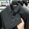 TFETTERS Mulberry Silk Summer T-shirt Men Anti Wrinkle