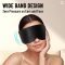THMINS Mulberry Silk Sleep Mask Total Blackout