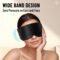 THMINS Mulberry Silk Sleep Mask Total Blackout