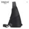 TINYAT Men’s Tactical Slim Canvas Crossbody Chest Bag