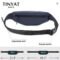 TINYAT Unisex Casual Large Phone Waist Fanny Bag