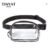 TINYAT Women’s Transparent PVC Large-Phone Waist Fanny Bag