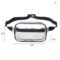 TINYAT Women’s Transparent PVC Large-Phone Waist Fanny Bag