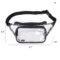 TINYAT Women’s Transparent PVC Large-Phone Waist Fanny Bag