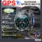 Tactical Smartwatch Offline Map GPS Watch Military Men