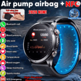This smartwatch monitors heart, blood, and health
