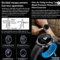 This smartwatch monitors heart, blood, and health.