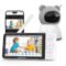Tuya Smart 2K Baby Monitor 5″ 1080P App Control