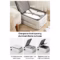 Mixi wide handle carry-on suitcase