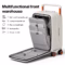 Mixi wide handle carry-on suitcase