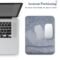 EXCO Ergonomic Mouse Pad with Silicone Wrist Rest