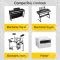 USB 2.0 Printer Adapter Type B to USB C