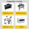 USB 2.0 Printer Adapter Type B to USB C