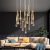 Modern LED crystal chandelier light