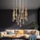 Modern LED crystal chandelier light