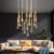 Modern LED crystal chandelier light