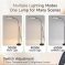 Adjustable gooseneck dimmable LED floor lamp