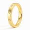 14K yellow gold Moissanite couple rings