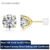 14K gold filled Moissanite stud earrings