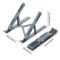 Foldable aluminum alloy laptop stand