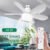 Removable LED ceiling fan light