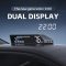 OBD2 GPS dual screen car HUD