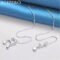 ALIZERO 925 silver music note earrings
