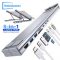 Aluminum laptop stand docking station