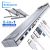 Aluminum laptop stand docking station