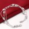925 sterling silver fringed jewelry set