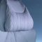 Car seat headrest lumbar support