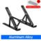 Foldable aluminum alloy laptop stand