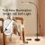 Adjustable gooseneck dimmable LED floor lamp