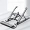 Foldable aluminum alloy laptop stand