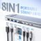 Aluminum laptop stand docking station