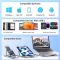 Aluminum laptop stand docking station