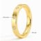14K yellow gold Moissanite couple rings